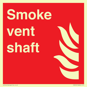 Smoke vent shaft